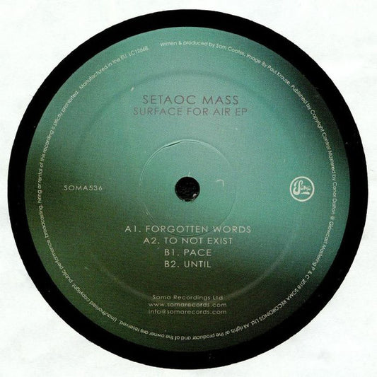 Setaoc Mass : Surface For Air EP  (12", EP)