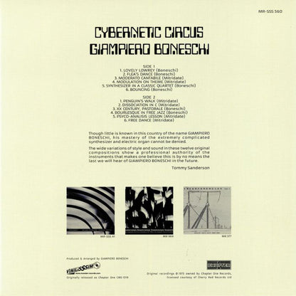 Giampiero Boneschi : Cybernetic Circus (LP, RE, 180)