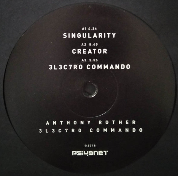 Anthony Rother : 3L3C7RO COMMANDO (2xLP, Album, Gat)