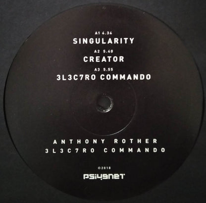Anthony Rother : 3L3C7RO COMMANDO (2xLP, Album, Gat)