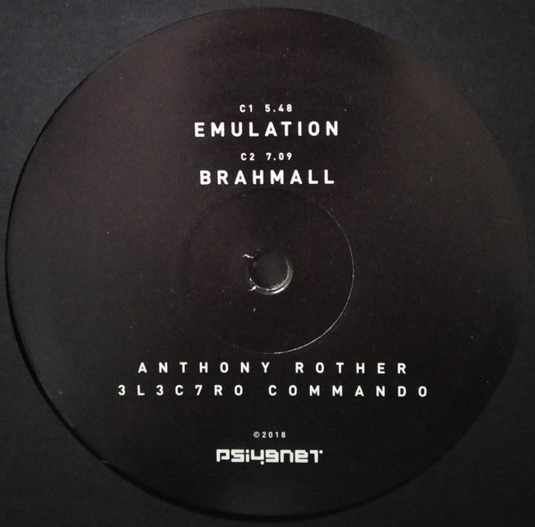 Anthony Rother : 3L3C7RO COMMANDO (2xLP, Album, Gat)