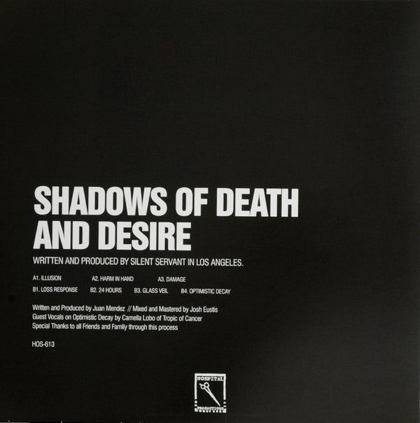 Silent Servant : Shadows Of Death And Desire (LP, Album)