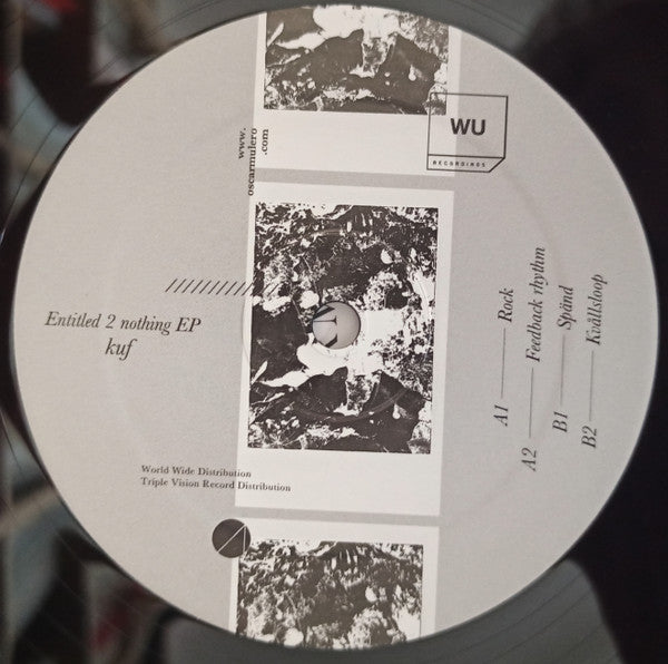 Kuf (2) : Entitled 2 Nothing EP (12")