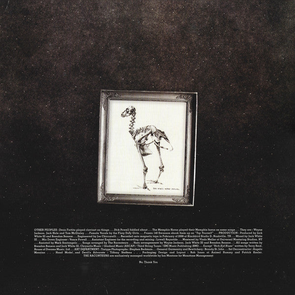 The Raconteurs : Consolers Of The Lonely (2xLP, Album, Tri)