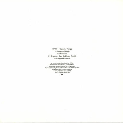 CYRK : Superior Things (12")