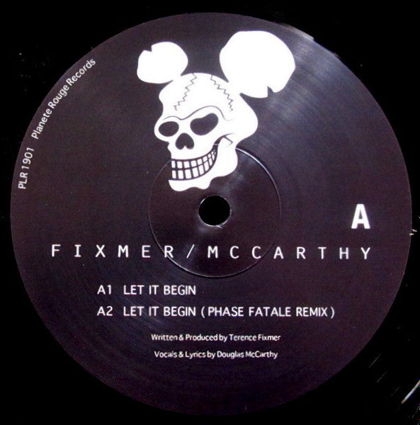 Fixmer / McCarthy - Let It Begin — front sleeve