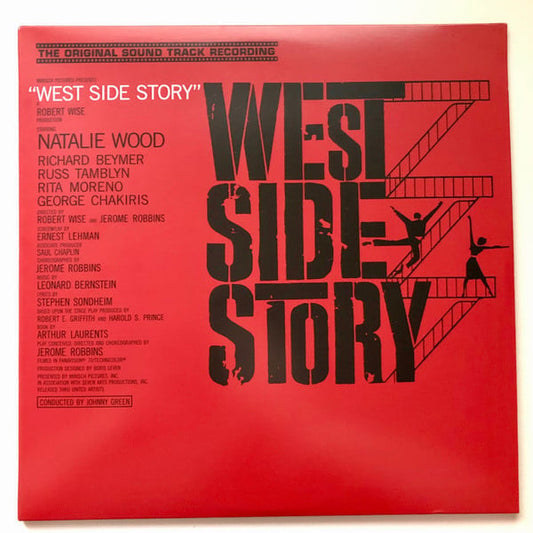 Leonard Bernstein : West Side Story (The Original Sound Track Recording) (LP, Album, RE, 180)