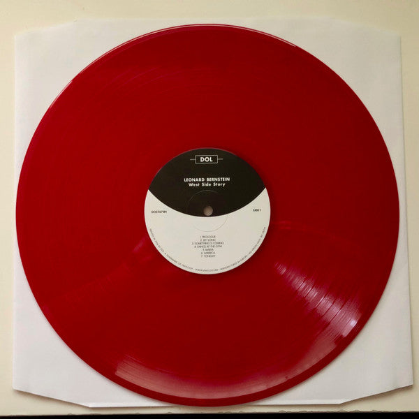Leonard Bernstein : West Side Story (The Original Sound Track Recording) (LP, Album, RE, 180)