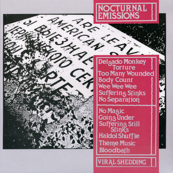 Nocturnal Emissions - Viral Shedding — front sleeve