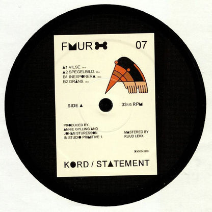 Kord (2) : Statement (12", EP)