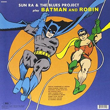 The Sensational Guitars Of Dan & Dale / Sun Ra & The Blues Project - Batman And Robin — back sleeve