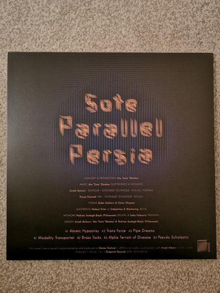 Sote : Parallel Persia (LP, Album, Ltd)