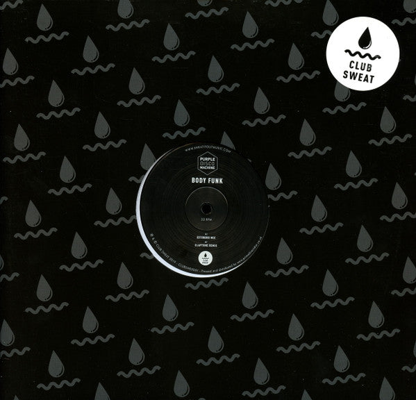 Purple Disco Machine - Body Funk — front sleeve