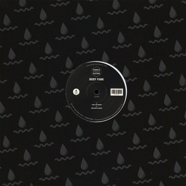 Purple Disco Machine - Body Funk — back sleeve