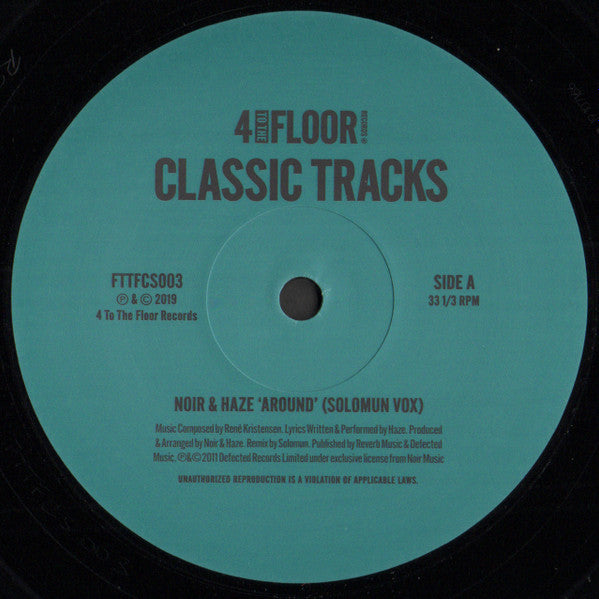 Noir & Haze / Chicken Lips - Around / He Not In — front sleeve