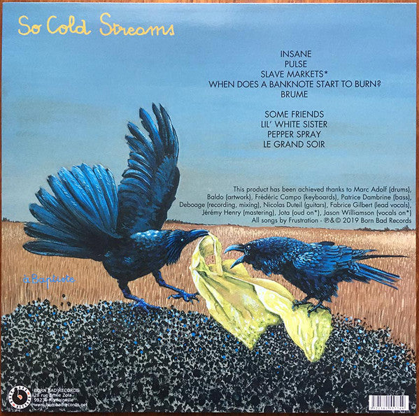 Frustration : So Cold Streams  (LP, Album)