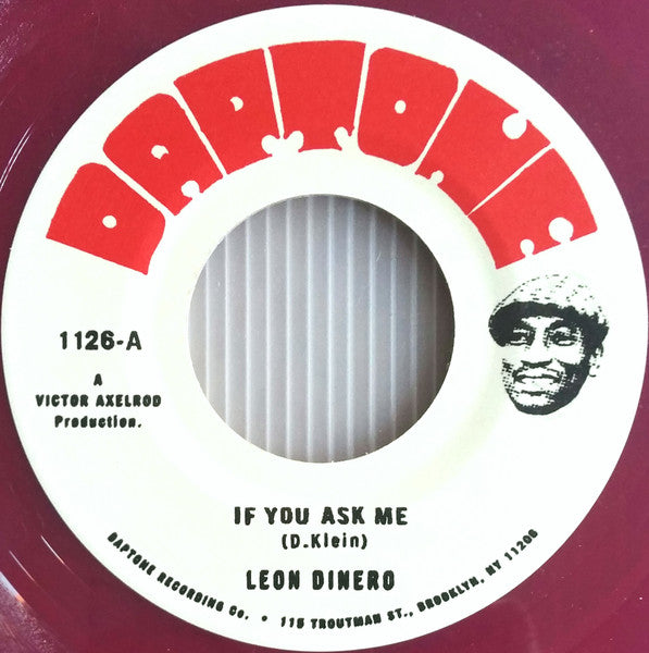 Leon Dinero / Screechy Dan - If You Ask Me / Bandits — front sleeve