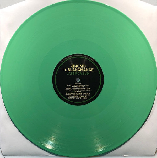Kincaid (5) Ft. Blancmange : Late For Sum (LP, MiniAlbum, Ltd, Gre)
