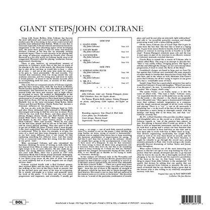 John Coltrane : Giant Steps (LP, Album, RE, 180)