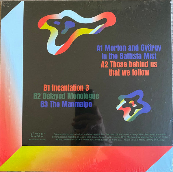Ben Bertrand - Manes — back sleeve