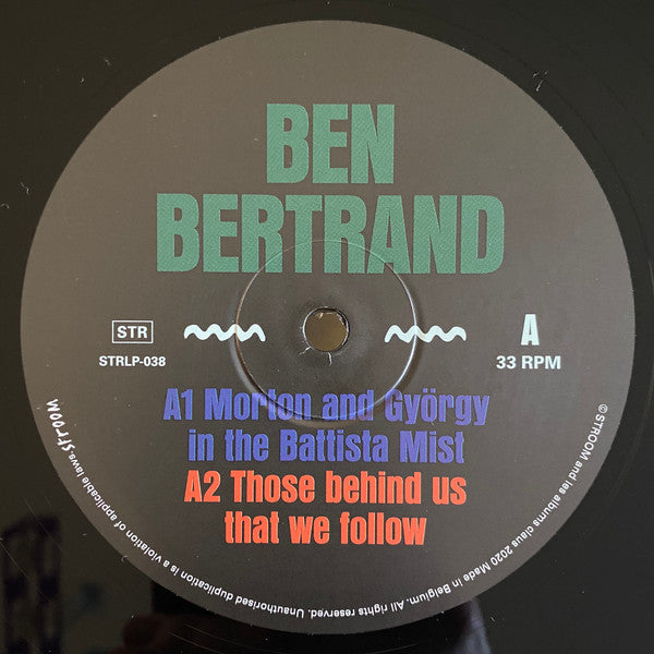 Ben Bertrand : Manes (LP)