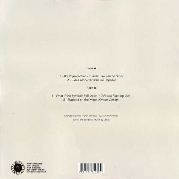 Vox Low - Relectures — back sleeve
