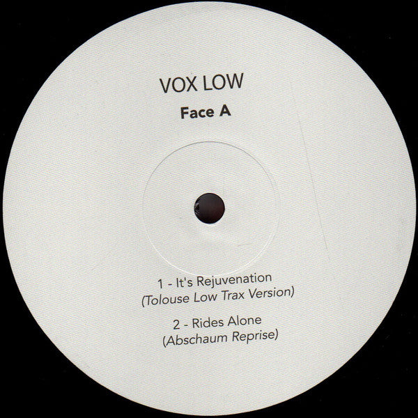 Vox Low : Relectures (12", Maxi)