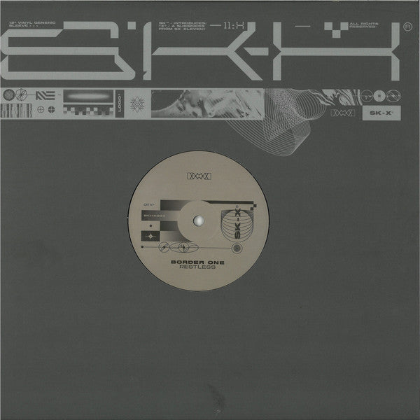 Border One : Restless  (12", EP)