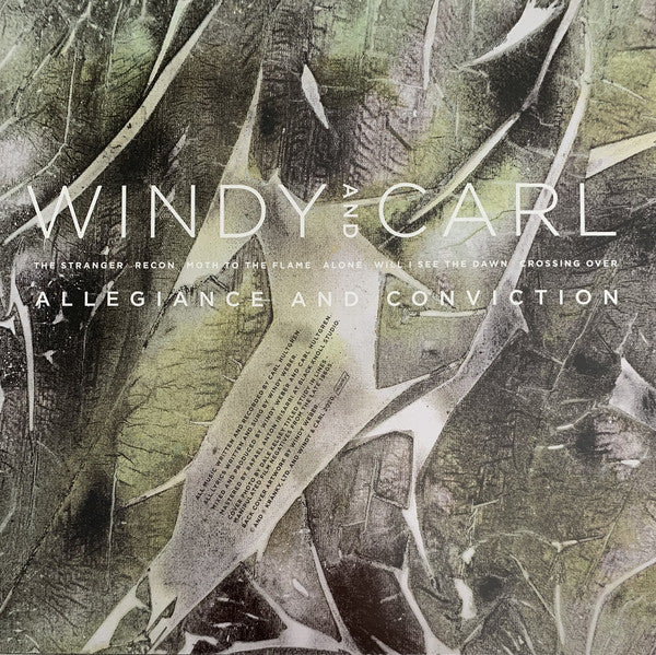 Windy & Carl - Allegiance And Conviction — back sleeve