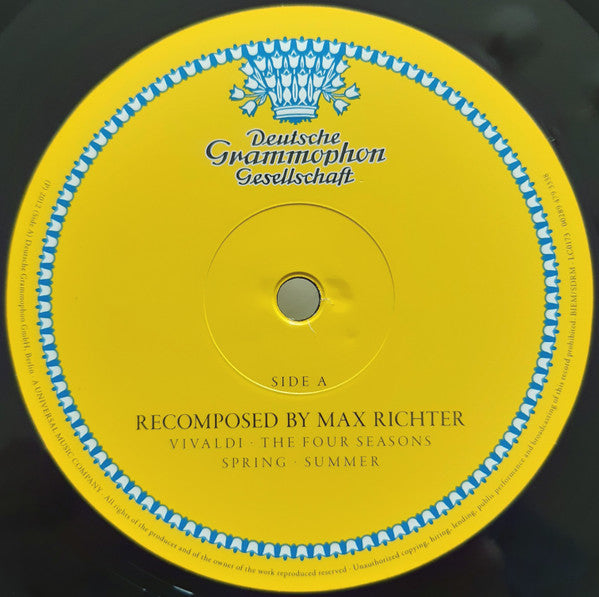 Max Richter, Antonio Vivaldi, Daniel Hope · Konzerthaus Kammerorchester Berlin · André de Ridder : Recomposed By Max Richter (Vivaldi · The Four Seasons) (2xLP, Album, RE, 180)