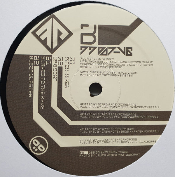 Marc Acardipane : The Most Famous Unknown Remastered V6 (12", Comp, RM)
