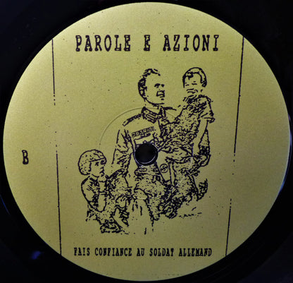 Parole E Azioni : Fais Confiance Au Soldat Allemand (LP, Album)