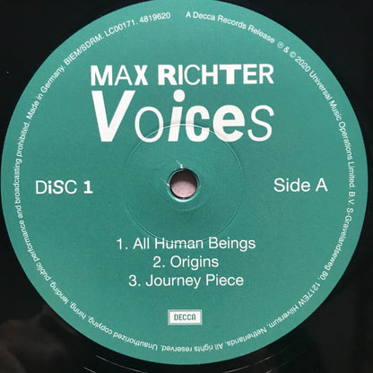 Max Richter : Voices (2xLP, Album)