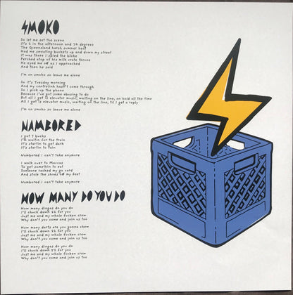 The Chats (2) : Get This In Ya!! (12", EP, Ltd, Gol)