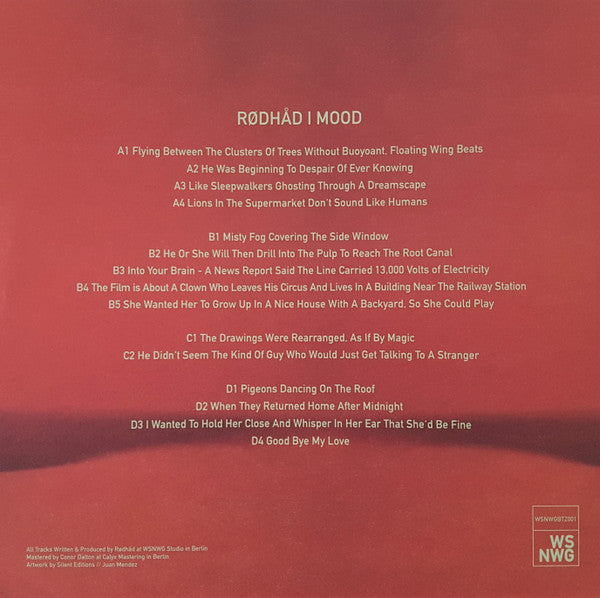 Rødhåd - Mood — back sleeve