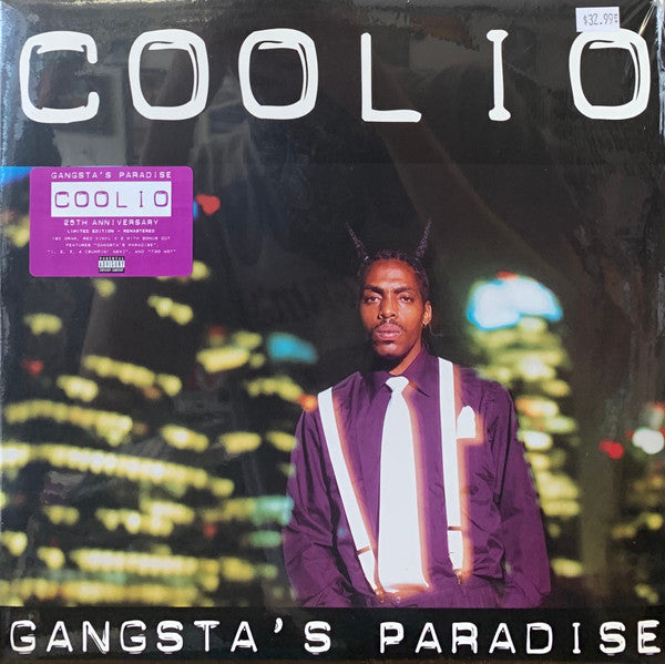 Coolio : Gangsta's Paradise (2xLP, Album, RSD, Ltd, RE, RM, Red)