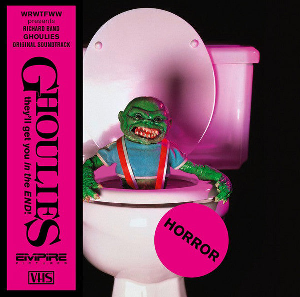 Richard Band : Ghoulies (Original Soundtrack) (LP, Album, Ltd, Pin + 7", Single, Ltd)