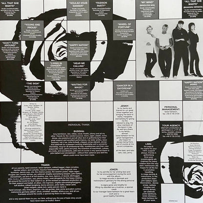 Ace Of Base - Happy Nation (U.S. Version) (LP, RE, Cle) (Mint (M))