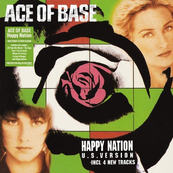 Ace Of Base - Happy Nation (U.S. Version) (LP, RE, Cle) (Mint (M))