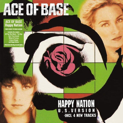 Ace Of Base - Happy Nation (U.S. Version) (LP, RE, Cle) (Mint (M))