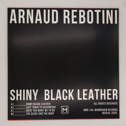 Arnaud Rebotini : Shiny Black Leather (12")