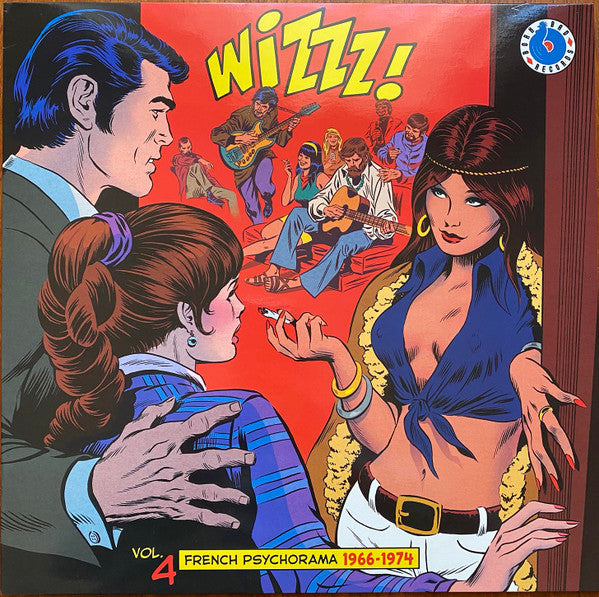 Various - Wizzz! Vol. 4 (French Psychorama 1966-1974) — back sleeve