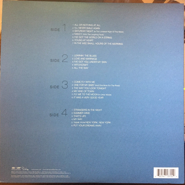 Frank Sinatra - Ultimate Sinatra — back sleeve