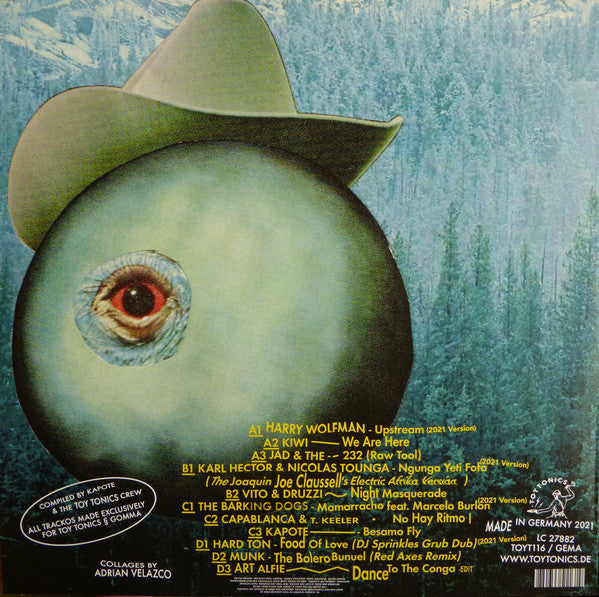 Kapote - Mushroom House Vol 2 — back sleeve