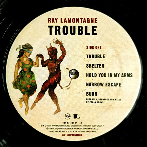Ray Lamontagne : Trouble (LP, Album, RE, 180)
