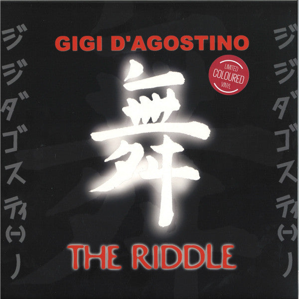 Gigi D'Agostino - The Riddle — front sleeve