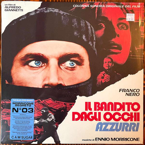 Ennio Morricone - (Colonna Sonora Originale Del Film) Il Bandito Dagli Occhi Azzurri — front sleeve