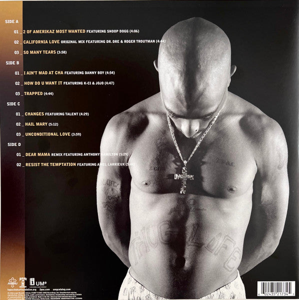 2Pac - The Best Of 2Pac - Part 1: Thug (2xLP, Comp) (Mint (M))