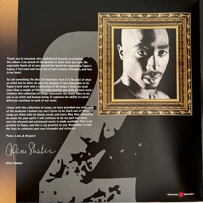 2Pac - The Best Of 2Pac - Part 1: Thug (2xLP, Comp) (Mint (M))