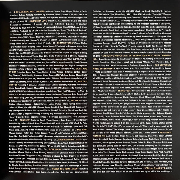 2Pac - The Best Of 2Pac - Part 1: Thug (2xLP, Comp) (Mint (M))